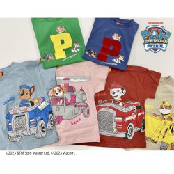 ｢パウ・パトロールTシャツ｣が3/25(土)から全国のバースデイ店舗とオンラインストアで発売!