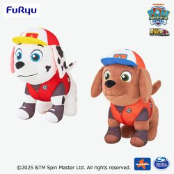 フリュー株式会社より「ビッグトラックBIGぬいぐるみ～マーシャル・ズーマ～」11月3週登場予定🐾