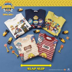 子供服SLAP SLIPよりラブル＆クルーコラボの新商品🐾