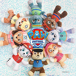 ぬいぐるみブランド「Ty」からパウ・パトロールシリーズ登場
