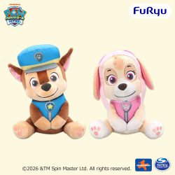 フリュー株式会社より「こてっとぺったん BIGぬいぐるみ～チェイス・スカイ～」6月1週登場予定🐾