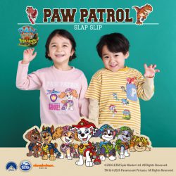 パウ・パトロールとSLAPSLIPのコラボアイテムが発売するよ🐾